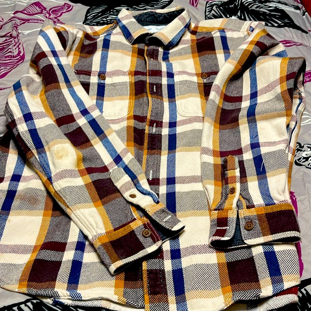Old Navy twill button down